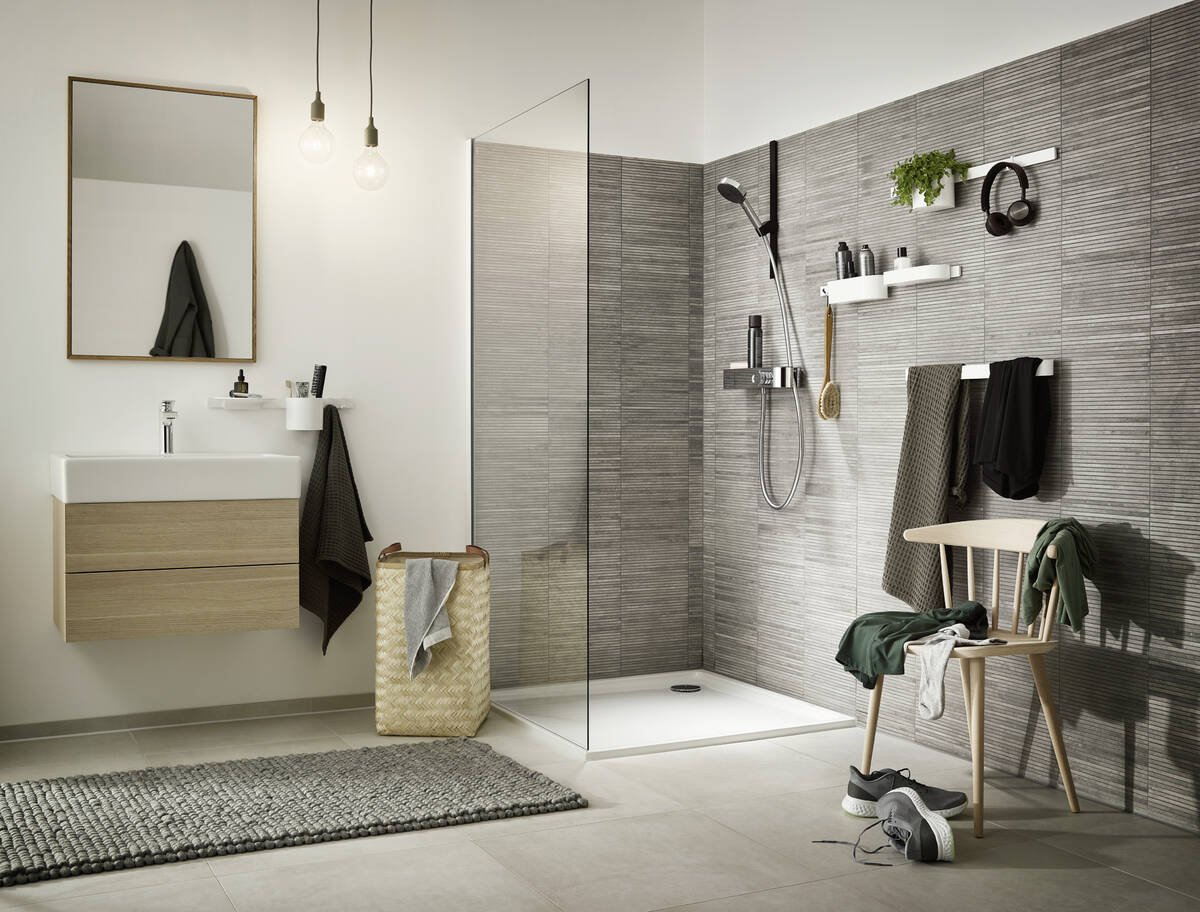 # #Hansgrohe #Unica Comfort - koupelnové doplňky